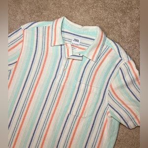 Zara Stripped Polo